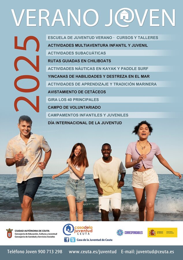 Cartel Verano Joven 2025