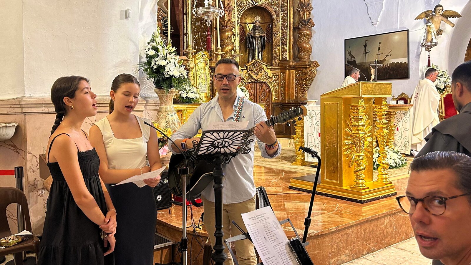 El Santuario de Santa María de África acoge la celebración eucarística por el 50 aniversario de Cruz Blanca / E. Arteaga