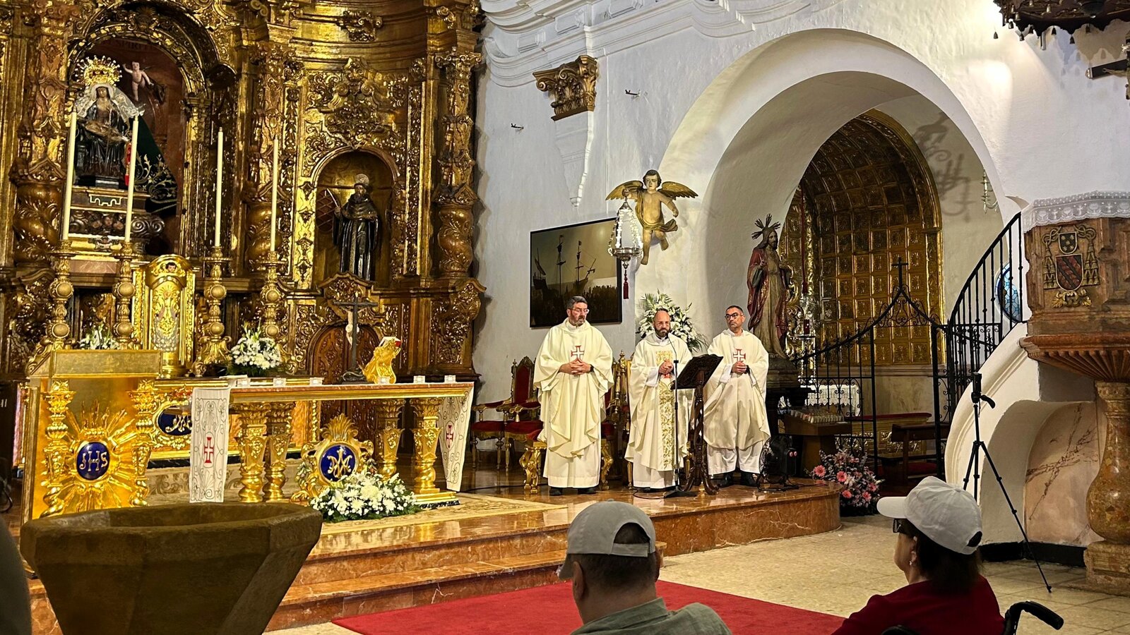 El Santuario de Santa María de África acoge la celebración eucarística por el 50 aniversario de Cruz Blanca / E. Arteaga
