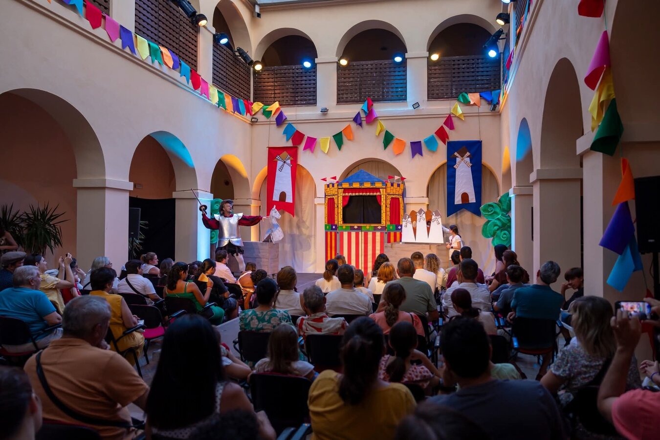 Microteatro infantil del Quijote en Melilla
