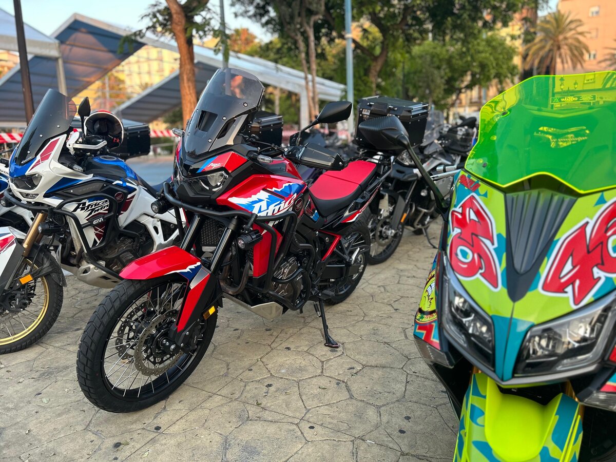 V ruta motera nocturna Motoclub Ceuta Adventure Trail / E. Arteaga