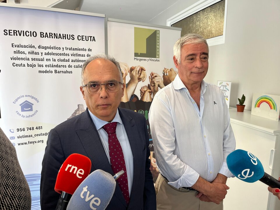 Alberto Gaitán (izda.) y Francisco Mena