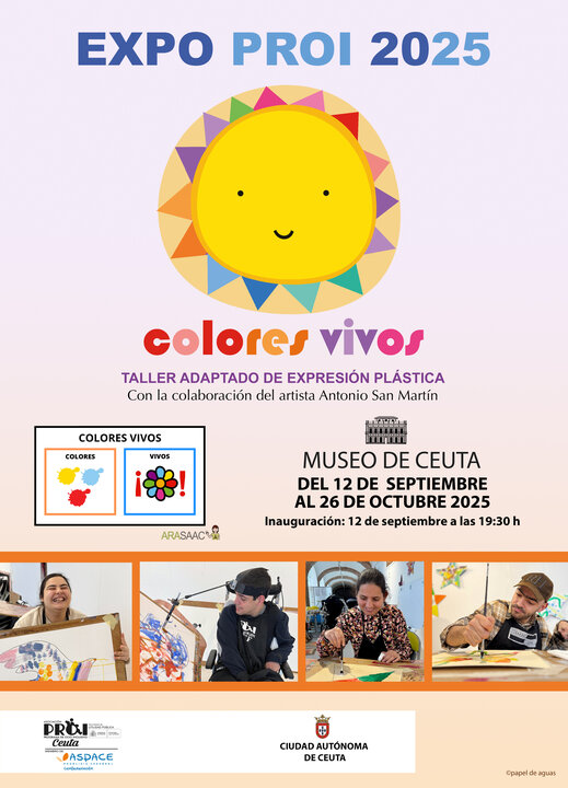 CARTEL COLORES VIVOS