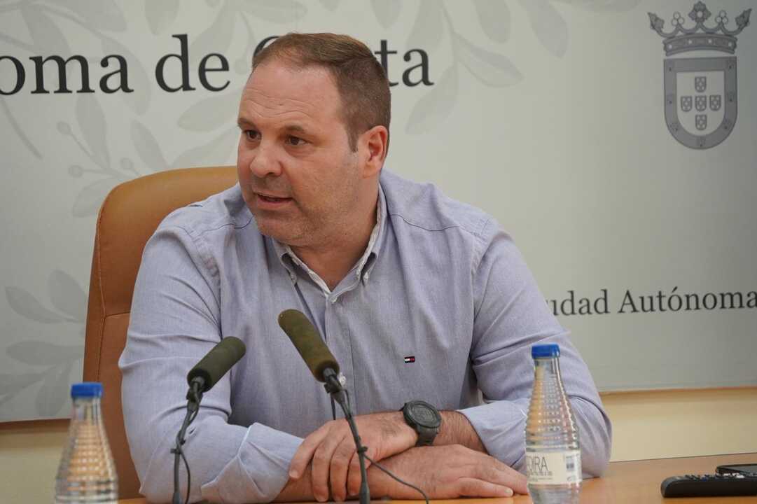Sergio Aguilera, director de Deportes de la Ciudad presentación Triatlón Copa de Europa / Esther Zárate