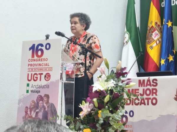 Soledad Ruiz, ex secretaria general UGT Málaga
