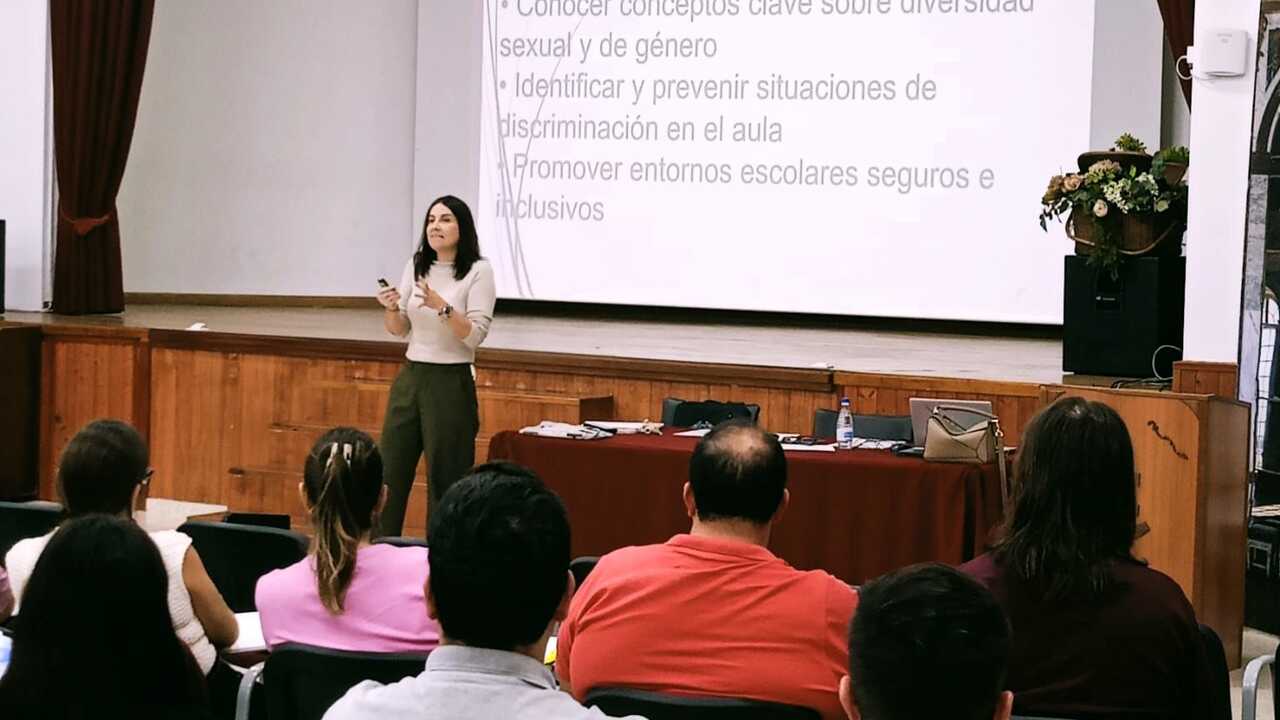 Charla sobre diversidad sexual y respeto a la orientación e identidad de genero