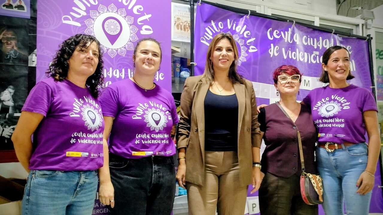 punto violeta del IES Abyla
