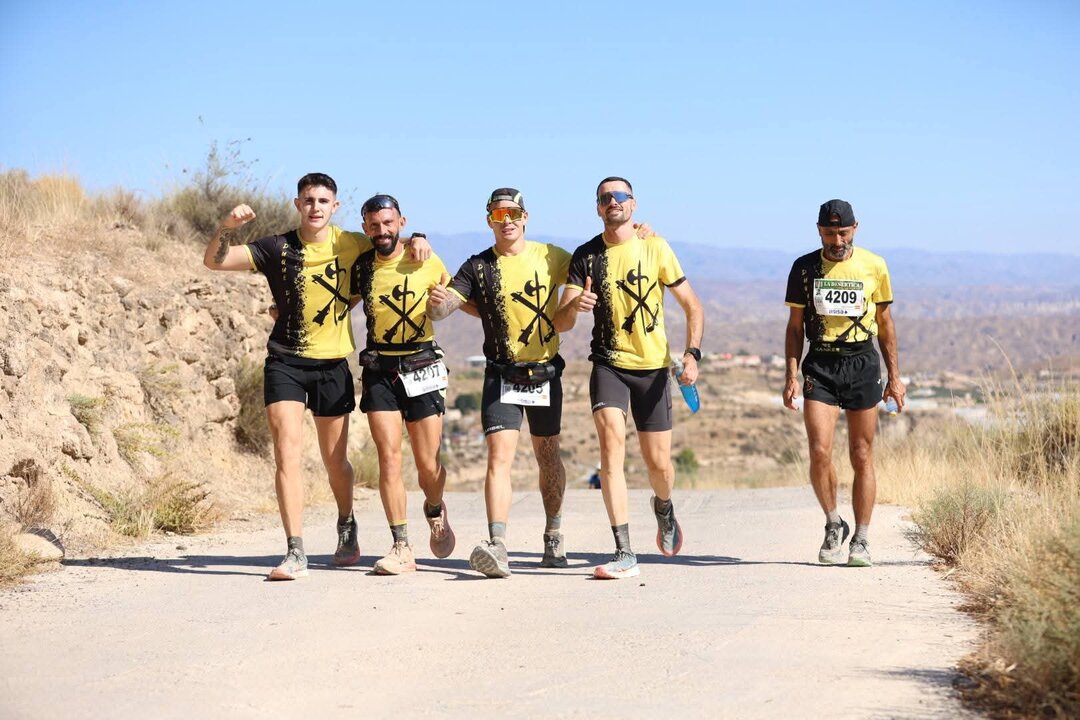 Equipo del Tercio, 3º de la General y 1º militar / José Carlos García de Fotógrafos Solidarios