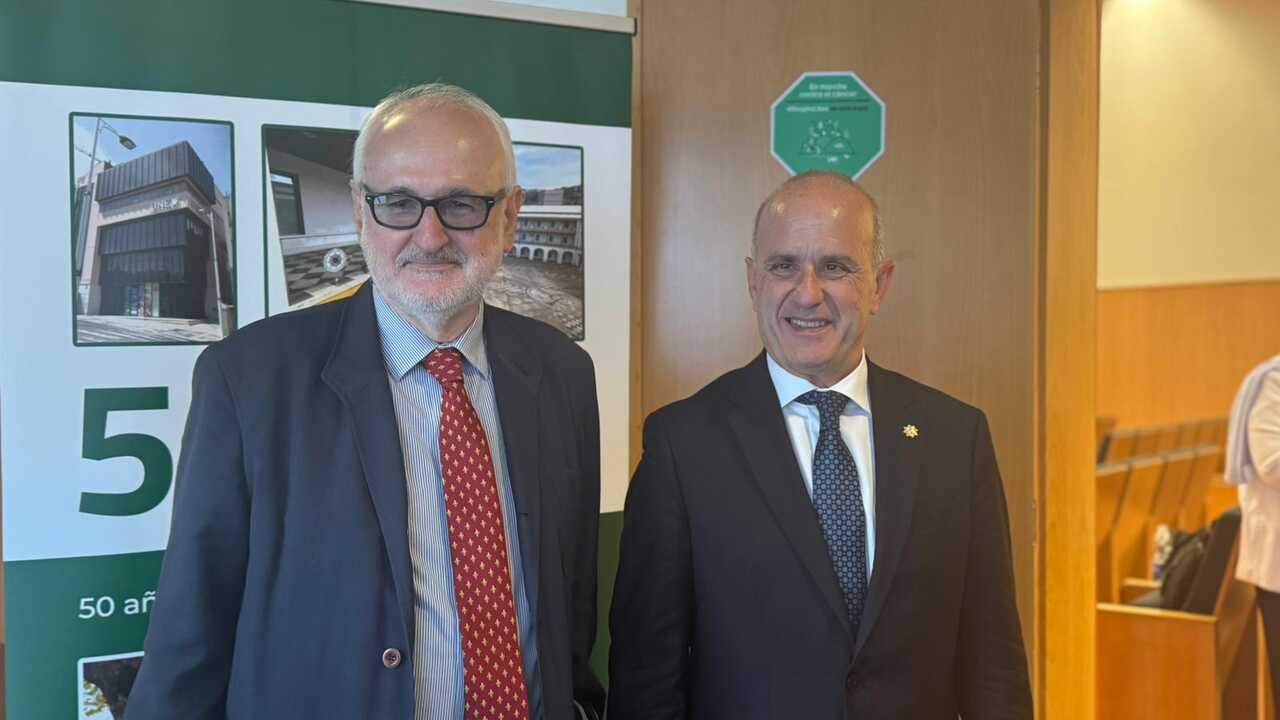 Florentino Portero y Ricardo Mairal, ato inaugural curso académico 2025/2026 UNED / E. Arteaga
