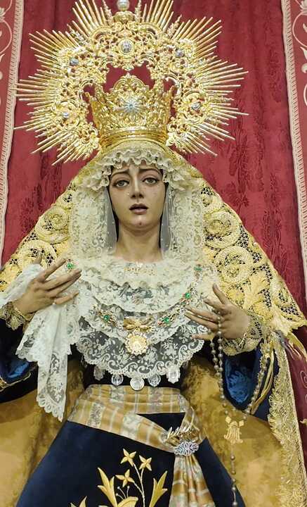 Madre de Dios de la Palma, cultos de regla de octubre / E. Arteaga