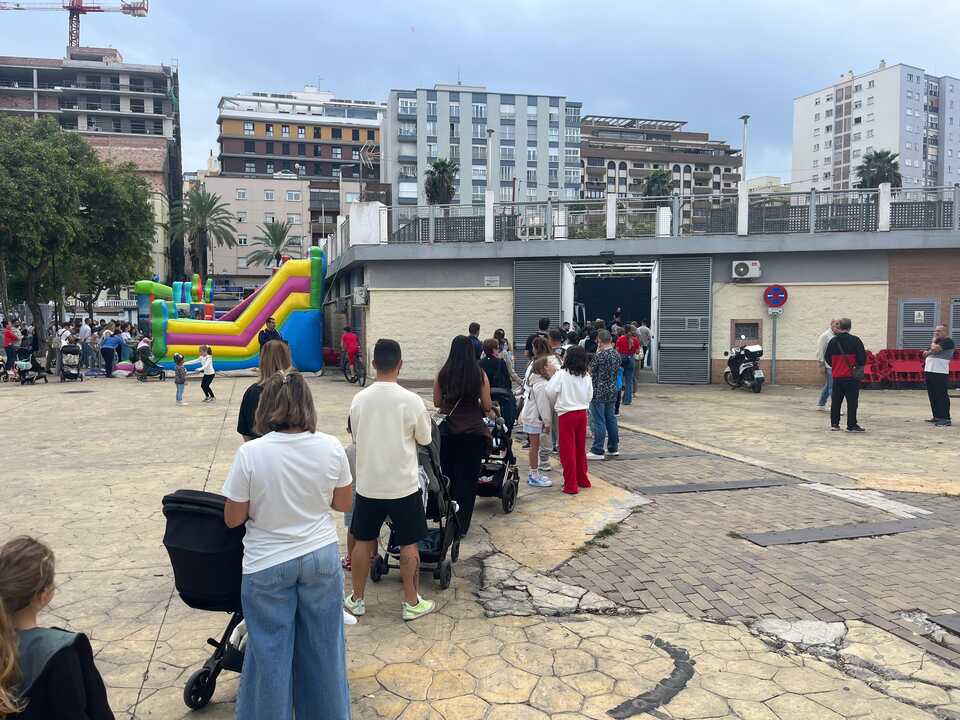 fiesta de la mochila familiar
