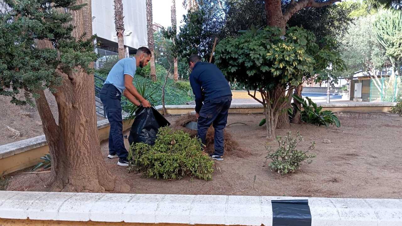 La Ciudad intensifica las labores de limpieza y mantenimiento en varias barriadas