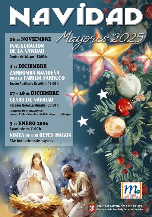 actividades navidad centro del mayor