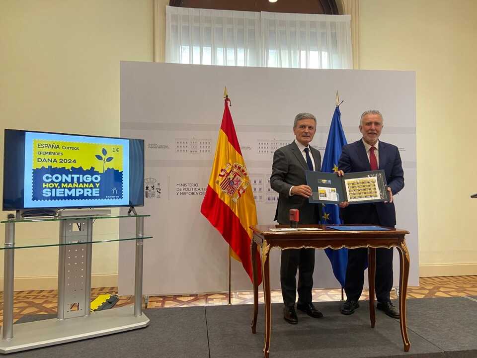 Presentación del sello dedicado a la DANA 2024_1