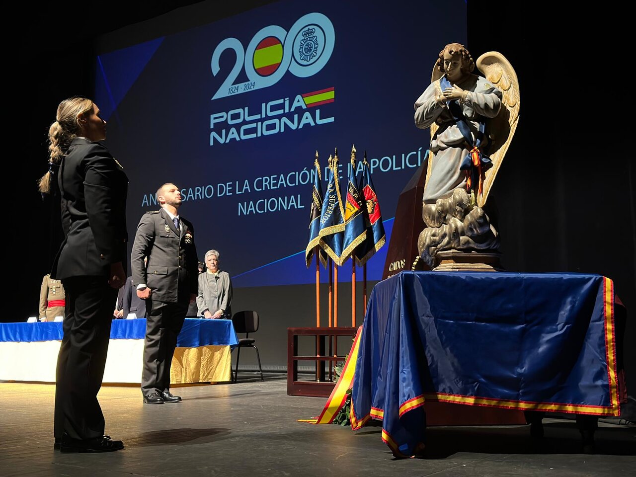 homenaje a la Policía Nacional 202 aniversario