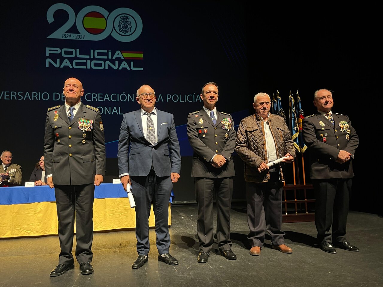 homenaje a la Policía Nacional 202 aniversario