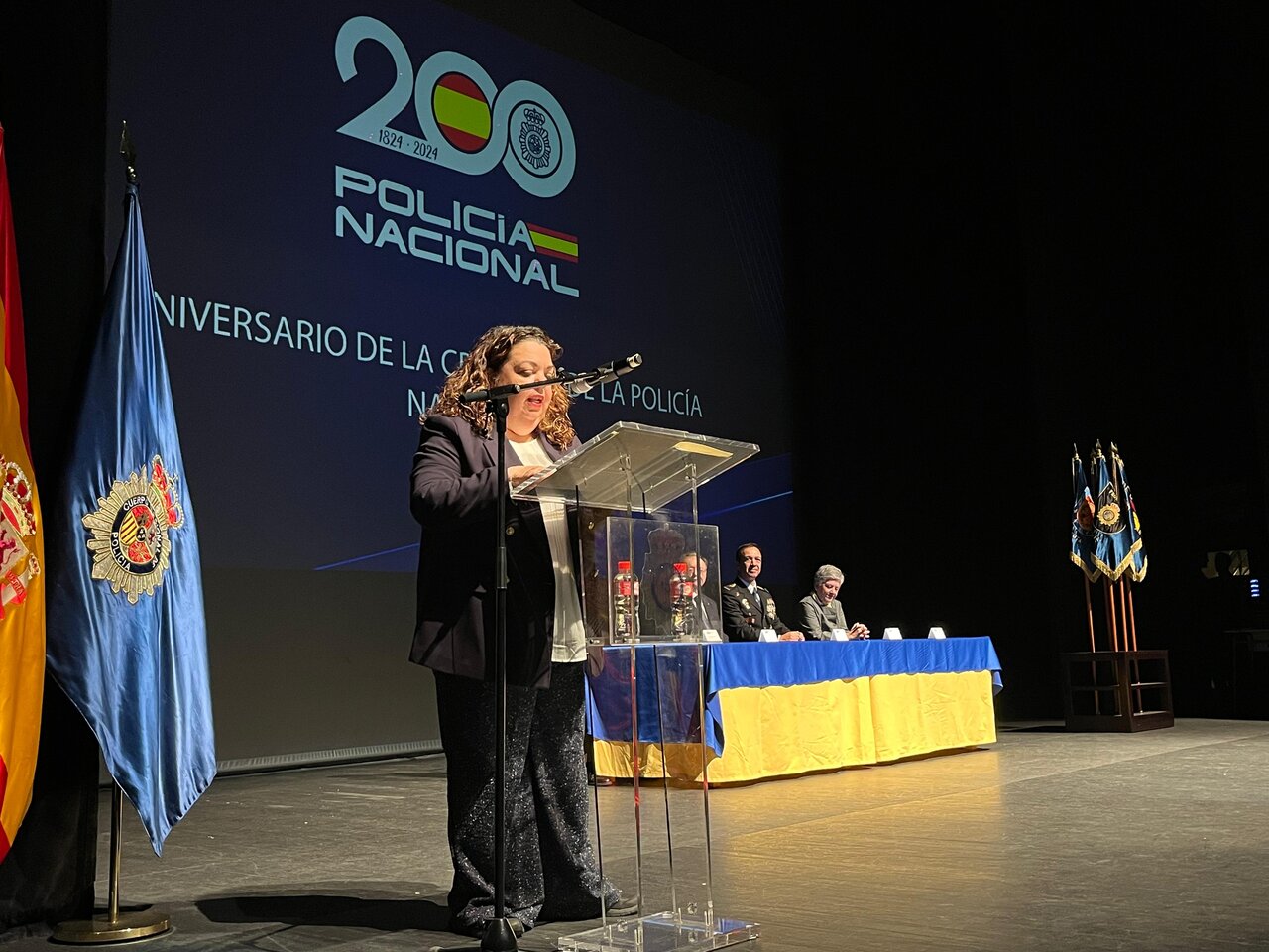homenaje a la Policía Nacional 202 aniversario