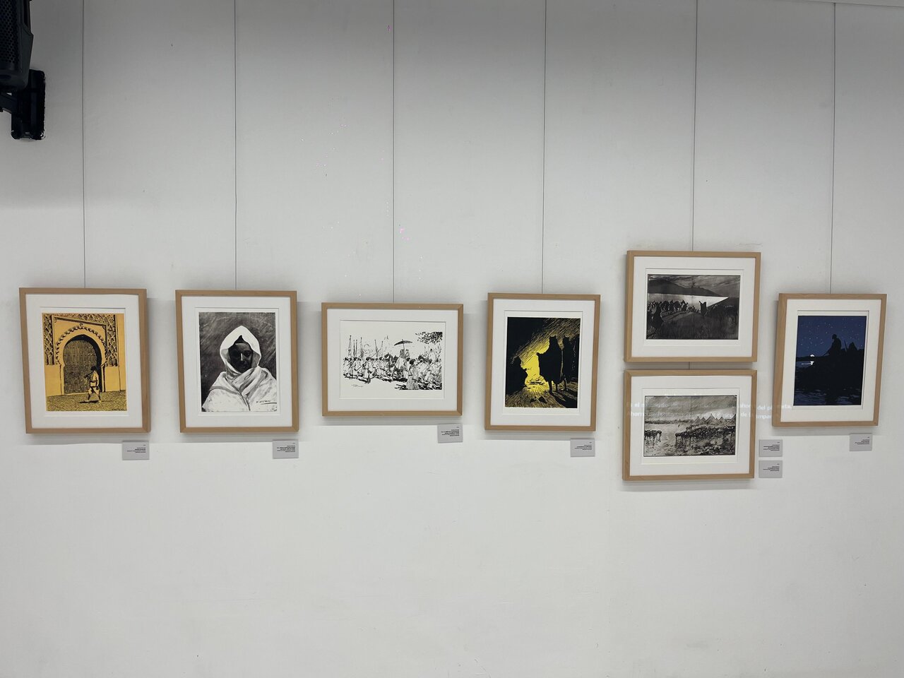 Inauguración de la exposición de Mariano Bertuchi