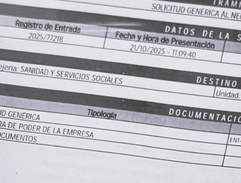 Registro de la denuncia