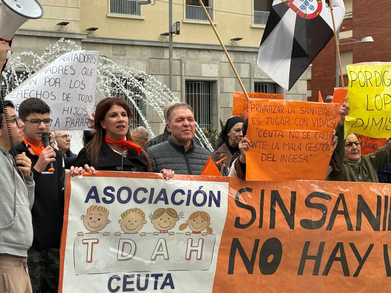 Manifestación por la sanidad publica