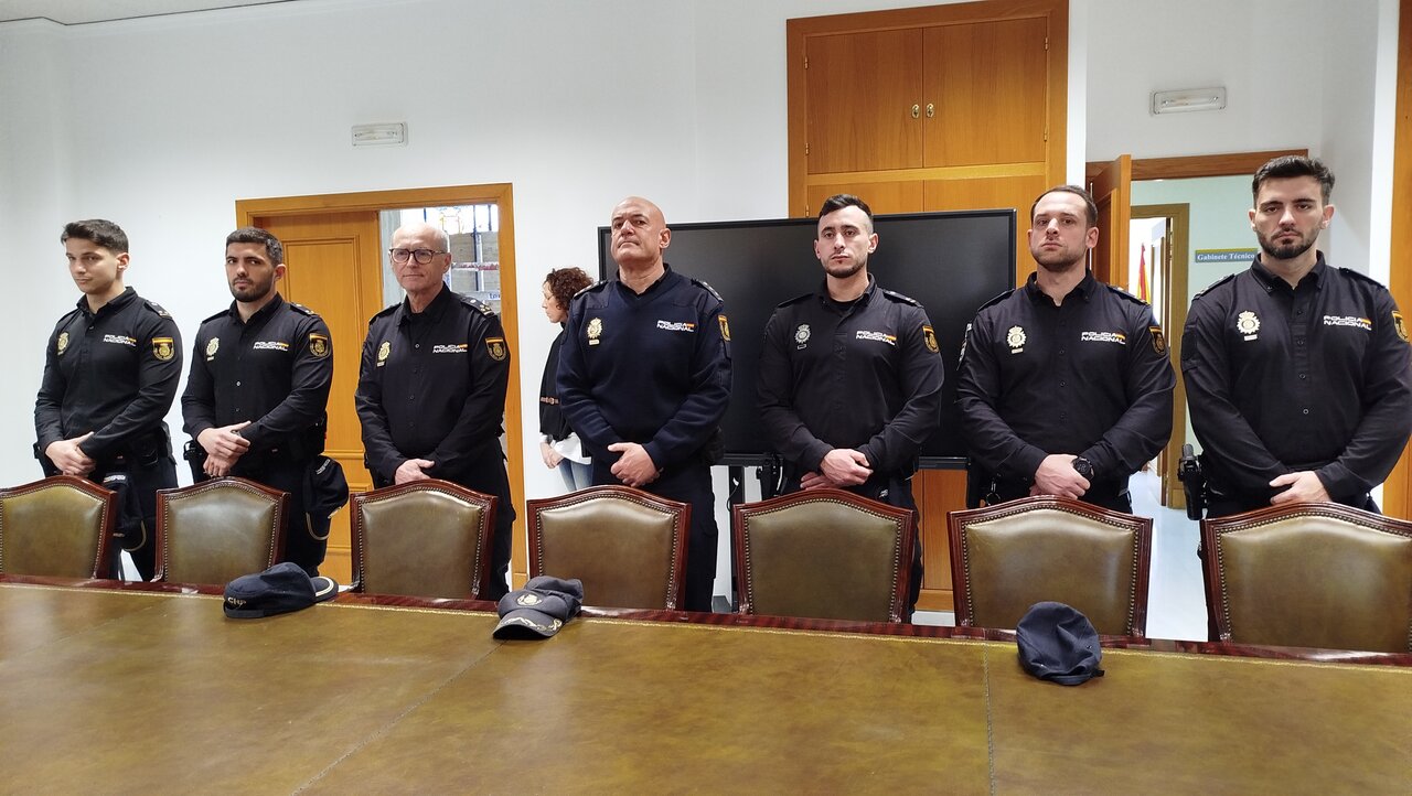 Cinco nuevos inspectores refuerzan la Policía Nacional en Ceuta
