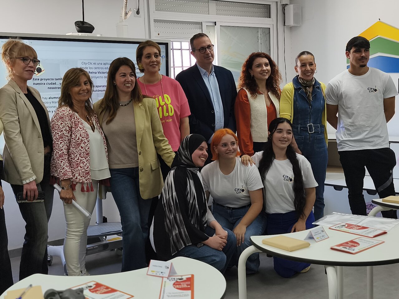 Presentación de 'City Clic', la app  de comercio digital creada en el CIFP Nº1