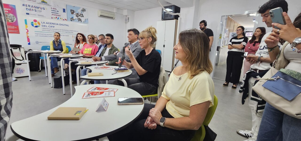 Presentación de 'City Clic', la app  de comercio digital creada en el CIFP Nº1