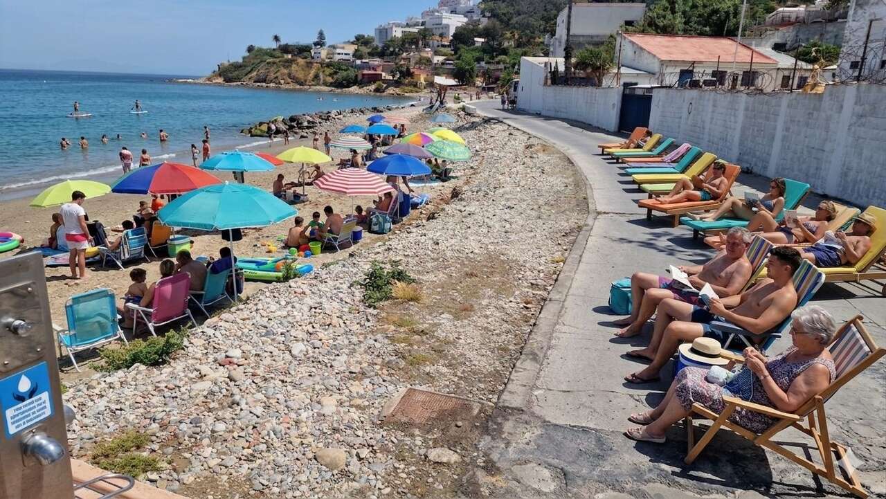 Playa de San Amaro / Fotografías: AV San Amaro (IA)