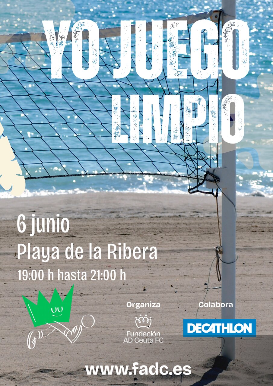 Cartel YO juego Limpio