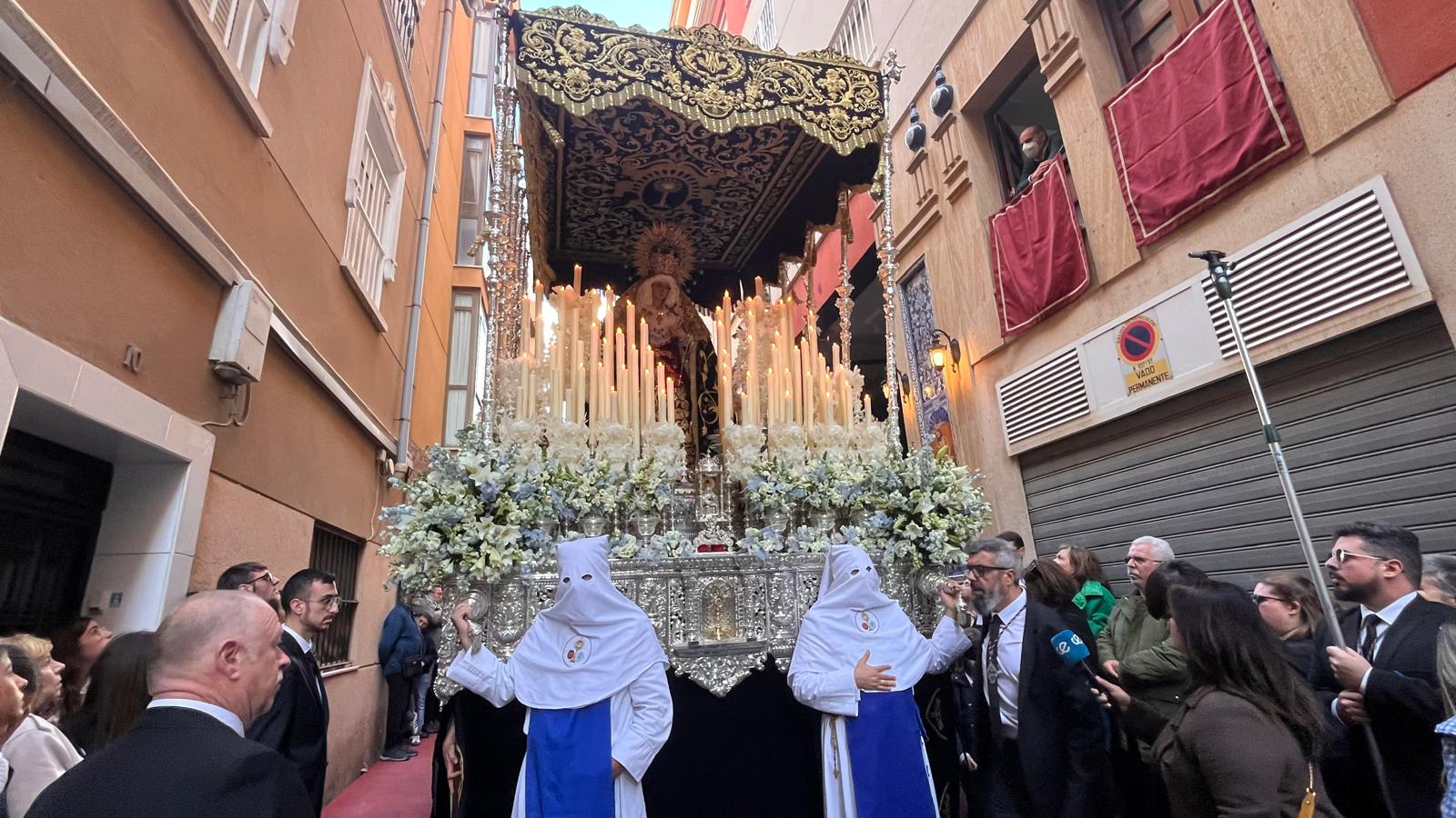 Salida de la procesión de la Flagelación en la Semana Santa 202580