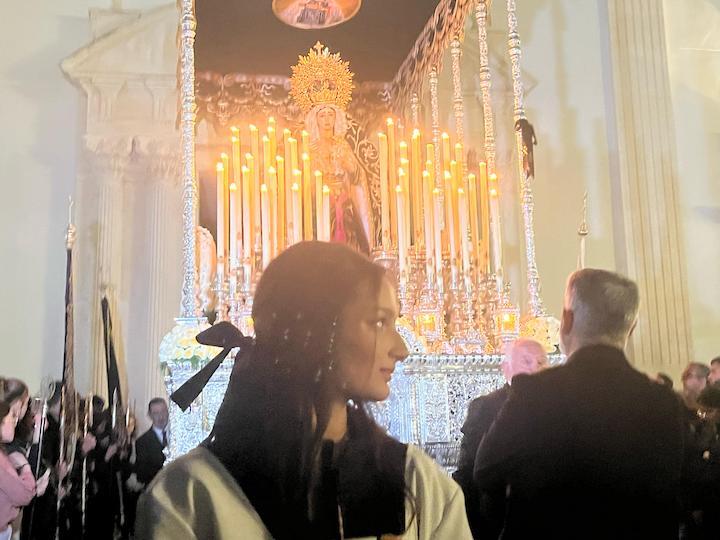 Procesión de la Santo Entierro en la Semana Santa 2025.