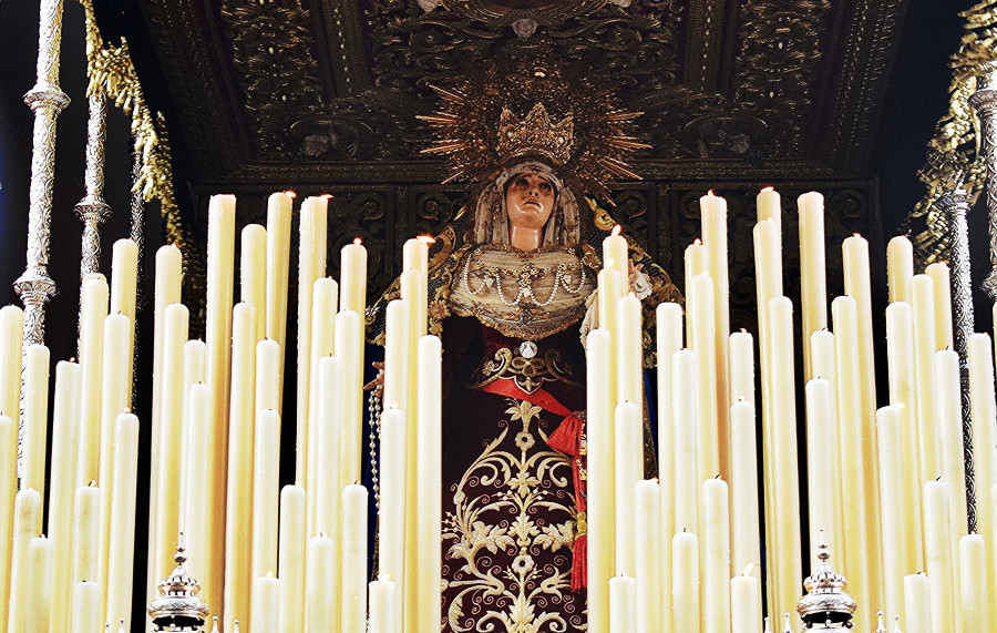 Imagen de la Virgen de las Penas