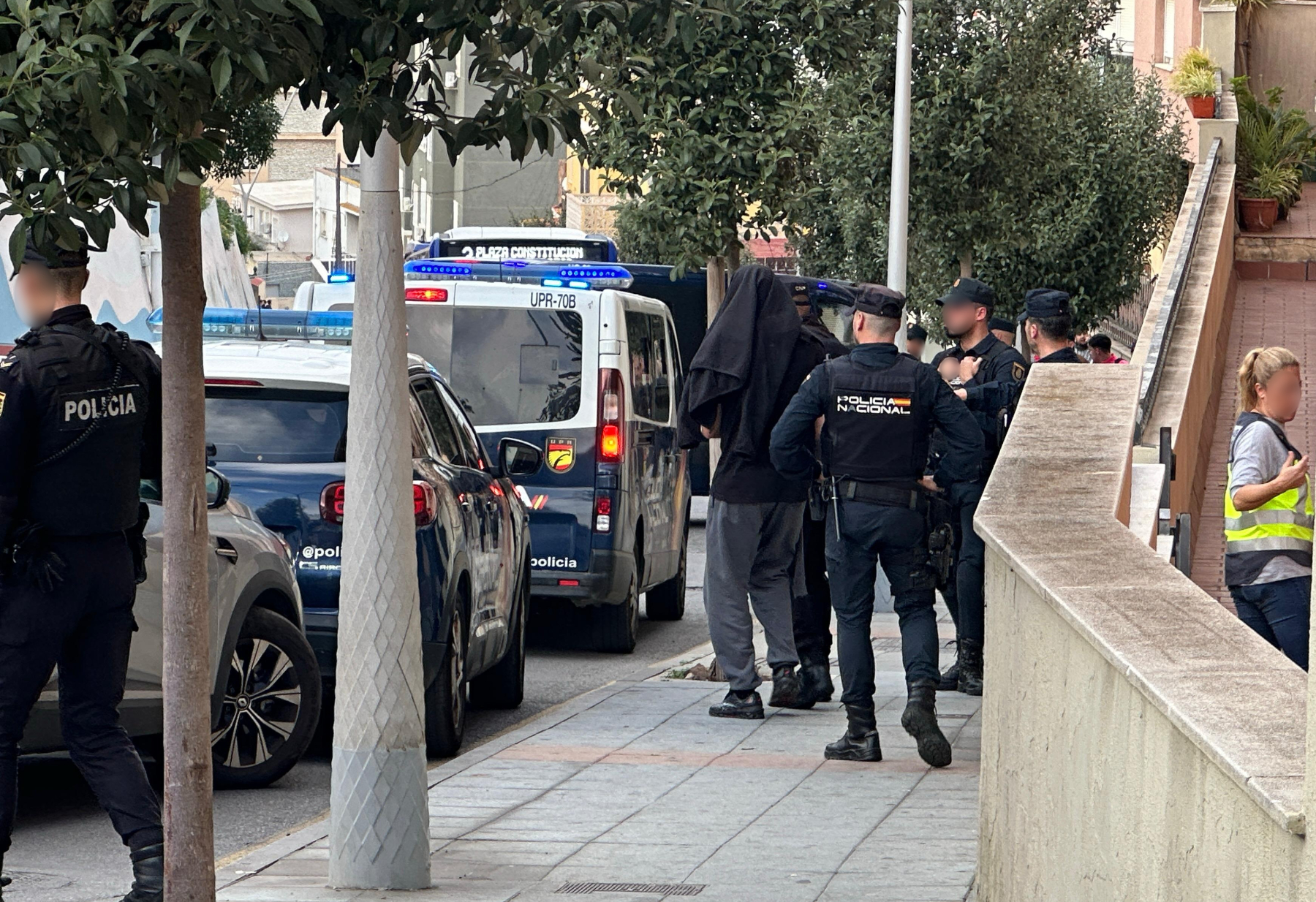 Operación Policial en Avenida Lisboa  (1)